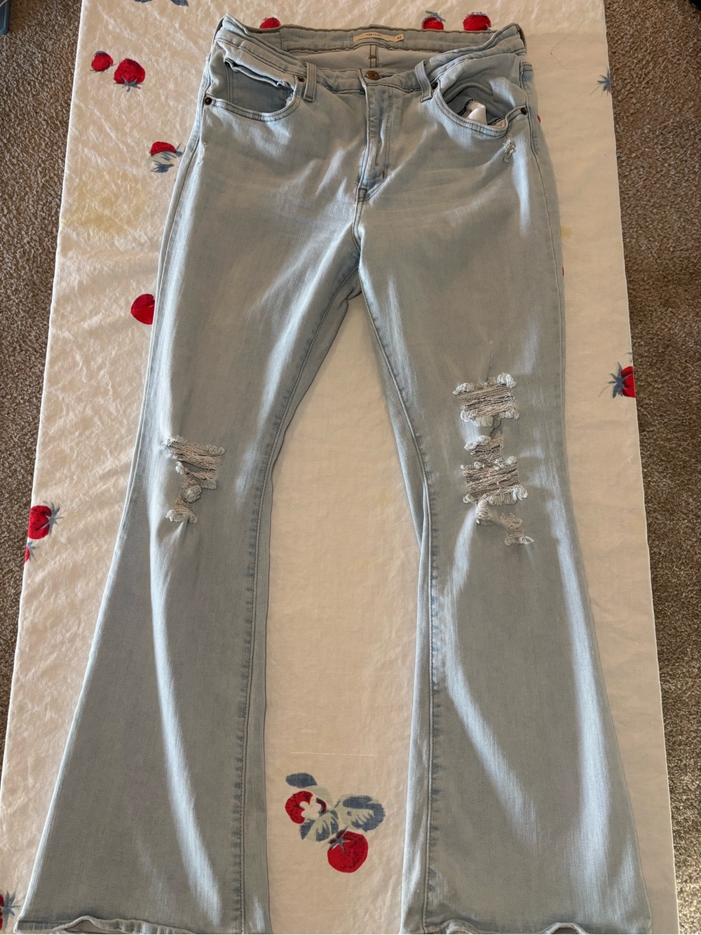 Levi's Light Blue 726 Flare Jeans